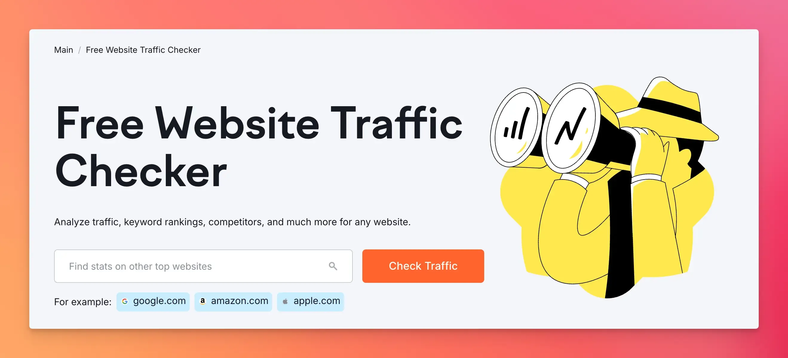 SEMrush Traffic Analytics